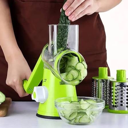 Manual Vegetable Drum cutter Slicer Multifunctional Round