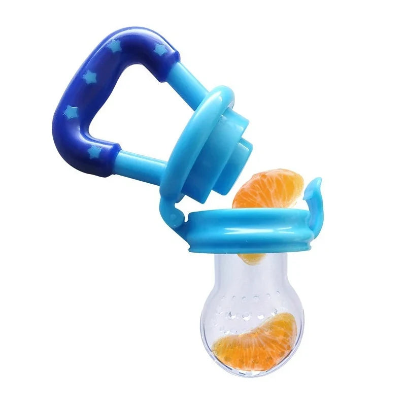 2 Pcs -- Baby Fruit Pacifier Fresh Fruit Feeder Infant