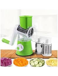 Manual Vegetable Drum cutter Slicer Multifunctional Round