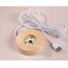 3D Galaxy Crystal Ball Night Light
